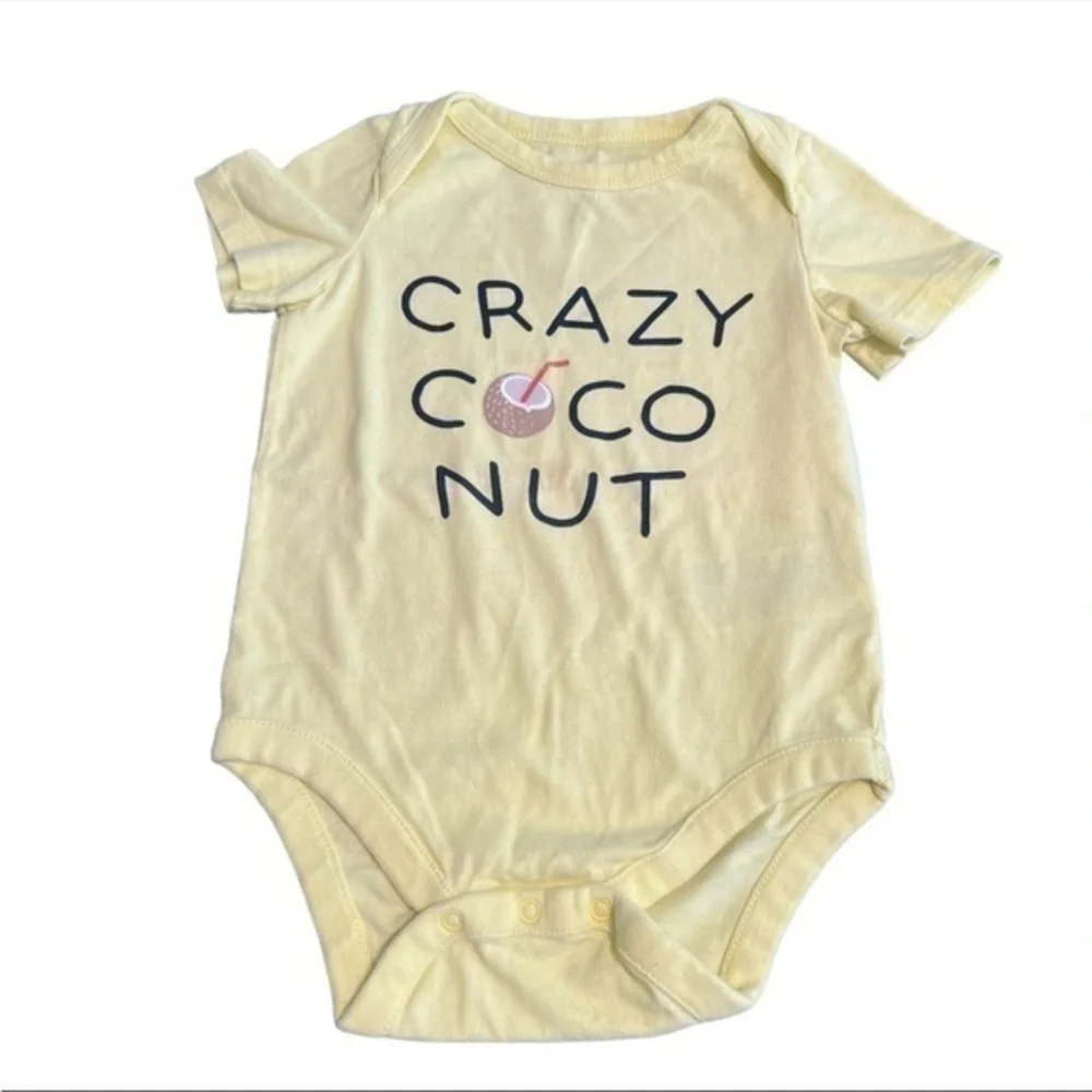 Gap Crazy Coconut bodysuit onsie 6-12 months